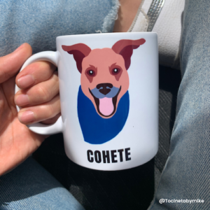 mug personalizado dog mom